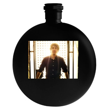 Josh Groban Round Flask