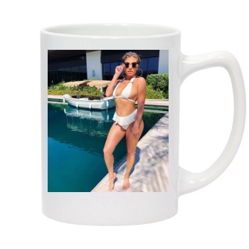 Chanel West Coast 14oz White Statesman Mug