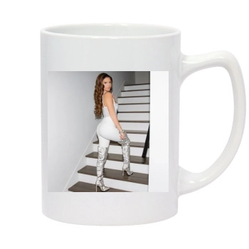 Chanel West Coast 14oz White Statesman Mug