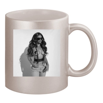 Chanel West Coast 11oz Metallic Silver Mug