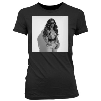 Chanel West Coast Women's Junior Cut Crewneck T-Shirt