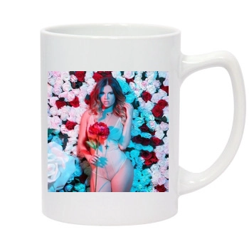 Chanel West Coast 14oz White Statesman Mug