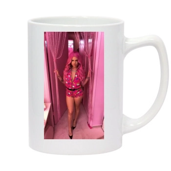 Chanel West Coast 14oz White Statesman Mug