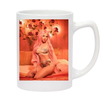 Chanel West Coast 14oz White Statesman Mug