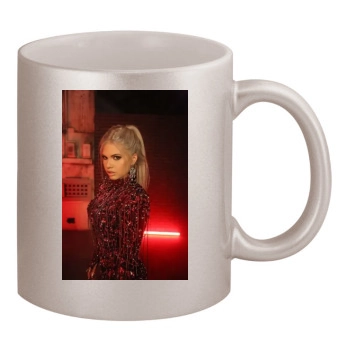 Chanel West Coast 11oz Metallic Silver Mug