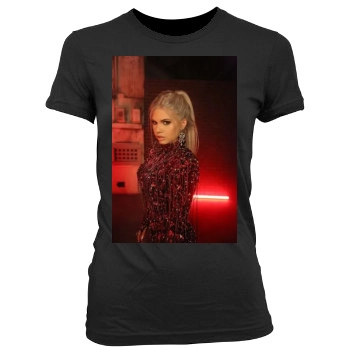 Chanel West Coast Women's Junior Cut Crewneck T-Shirt