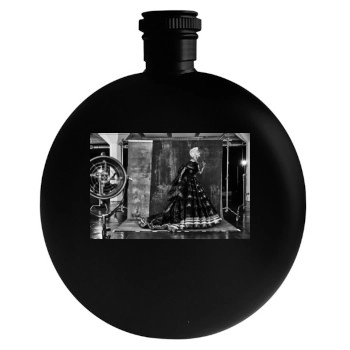 Helen Mirren Round Flask