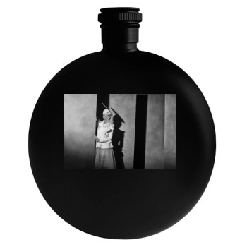 Helen Mirren Round Flask