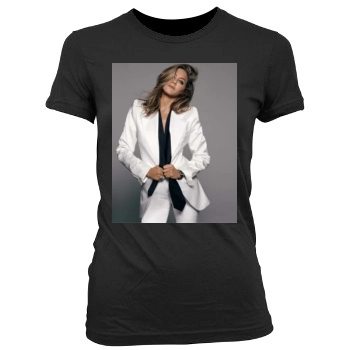 Jennifer Aniston Women's Junior Cut Crewneck T-Shirt