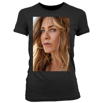 Jennifer Aniston Women's Junior Cut Crewneck T-Shirt