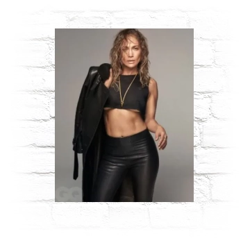 Jennifer Lopez Metal Wall Art