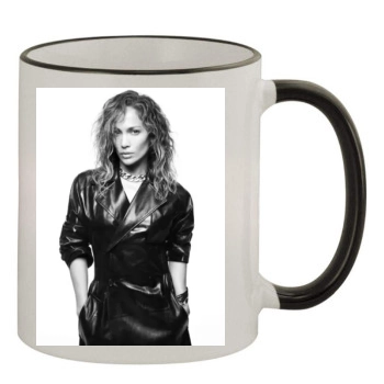 Jennifer Lopez 11oz Colored Rim & Handle Mug