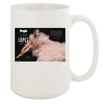 Jennifer Lopez 15oz White Mug