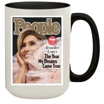 Jennifer Lopez 15oz Colored Inner & Handle Mug