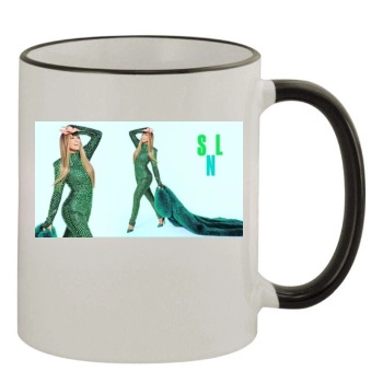 Jennifer Lopez 11oz Colored Rim & Handle Mug