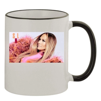 Jennifer Lopez 11oz Colored Rim & Handle Mug