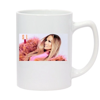 Jennifer Lopez 14oz White Statesman Mug