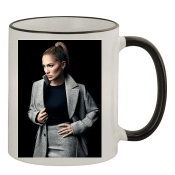 Jennifer Lopez 11oz Colored Rim & Handle Mug