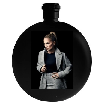 Jennifer Lopez Round Flask