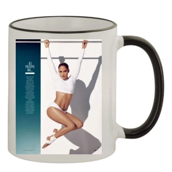 Jennifer Lopez 11oz Colored Rim & Handle Mug