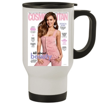 Jessica Alba Stainless Steel Travel Mug