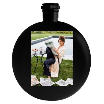 Jessica Alba Round Flask