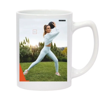 Jessica Alba 14oz White Statesman Mug