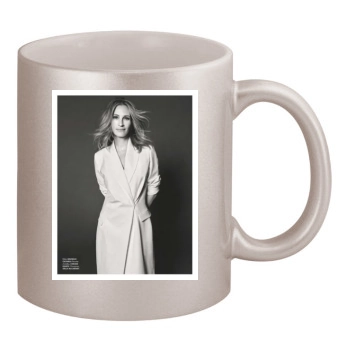 Julia Roberts 11oz Metallic Silver Mug