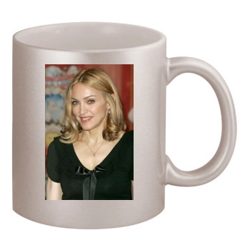 Madonna 11oz Metallic Silver Mug