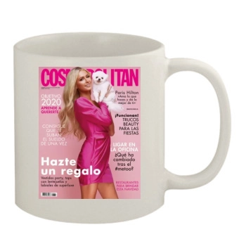 Paris Hilton 11oz White Mug