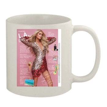 Paris Hilton 11oz White Mug