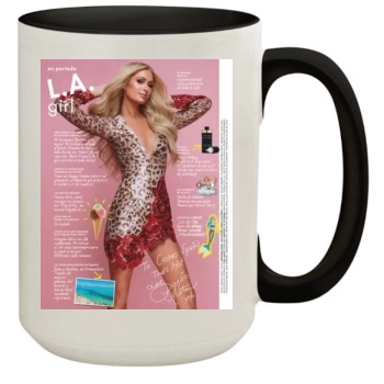 Paris Hilton 15oz Colored Inner & Handle Mug