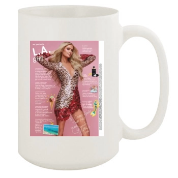 Paris Hilton 15oz White Mug