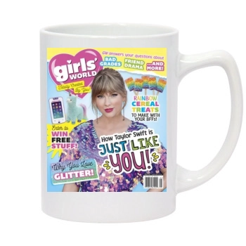 Taylor Swift 14oz White Statesman Mug