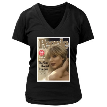 Taylor Swift Women's Deep V-Neck TShirt