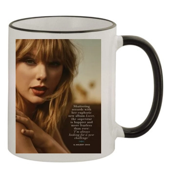 Taylor Swift 11oz Colored Rim & Handle Mug