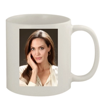 Angelina Jolie 11oz White Mug