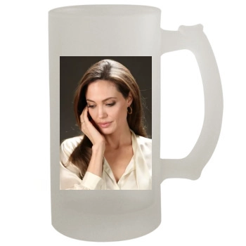 Angelina Jolie 16oz Frosted Beer Stein