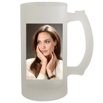 Angelina Jolie 16oz Frosted Beer Stein