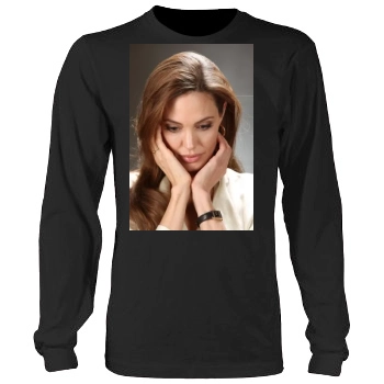 Angelina Jolie Men's Heavy Long Sleeve TShirt