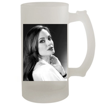 Angelina Jolie 16oz Frosted Beer Stein