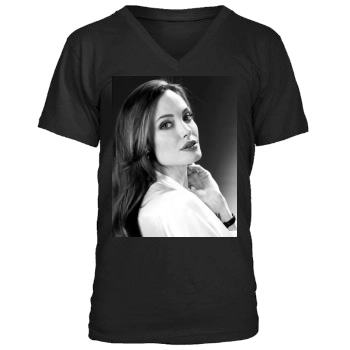 Angelina Jolie Men's V-Neck T-Shirt