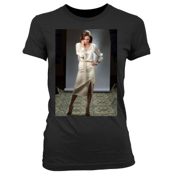 Angelina Jolie Women's Junior Cut Crewneck T-Shirt