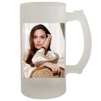 Angelina Jolie 16oz Frosted Beer Stein