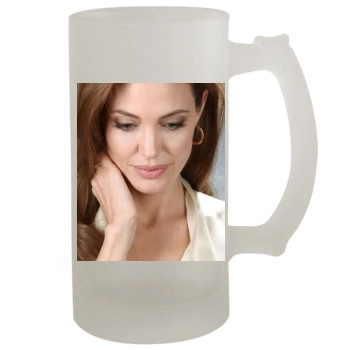 Angelina Jolie 16oz Frosted Beer Stein