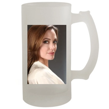 Angelina Jolie 16oz Frosted Beer Stein