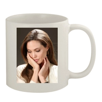 Angelina Jolie 11oz White Mug