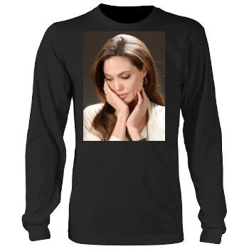 Angelina Jolie Men's Heavy Long Sleeve TShirt