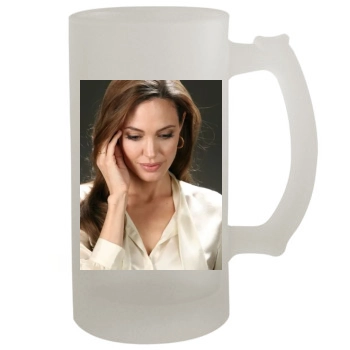 Angelina Jolie 16oz Frosted Beer Stein