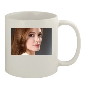 Angelina Jolie 11oz White Mug